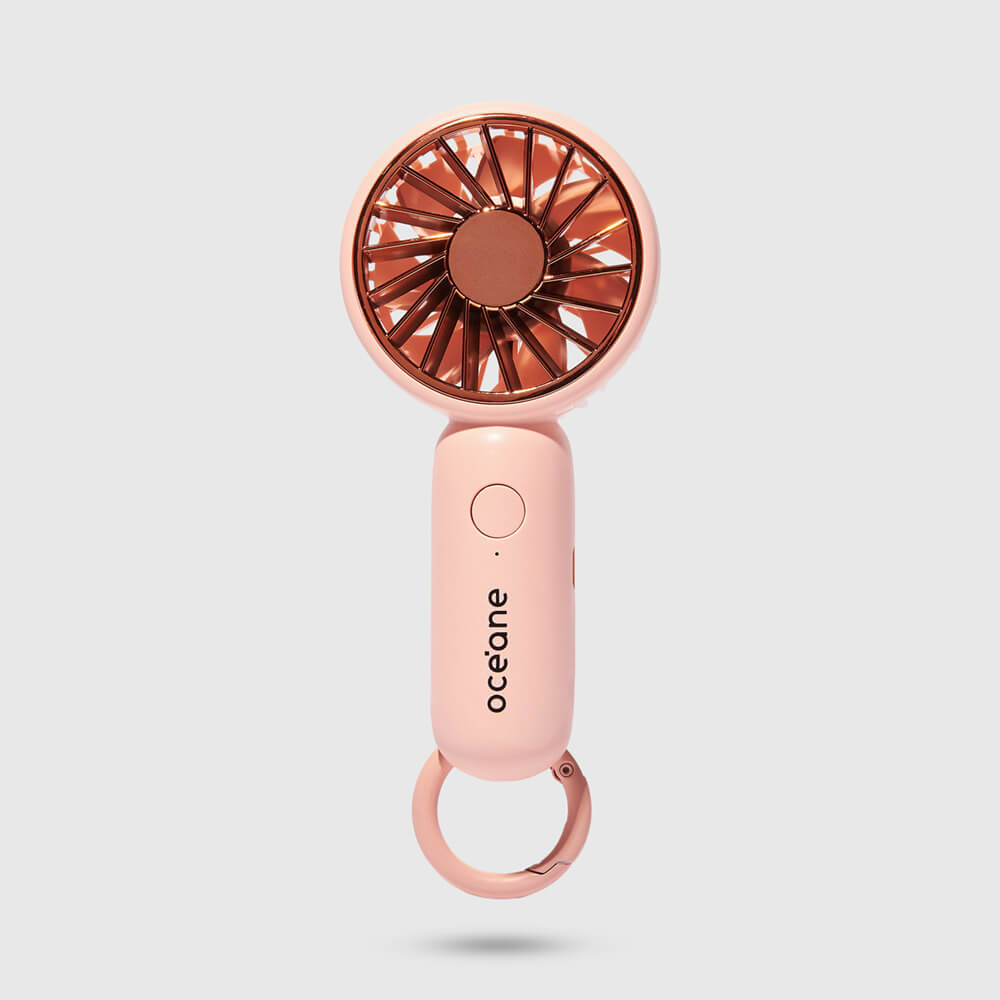 Mini Ventilador Portátil Rosa