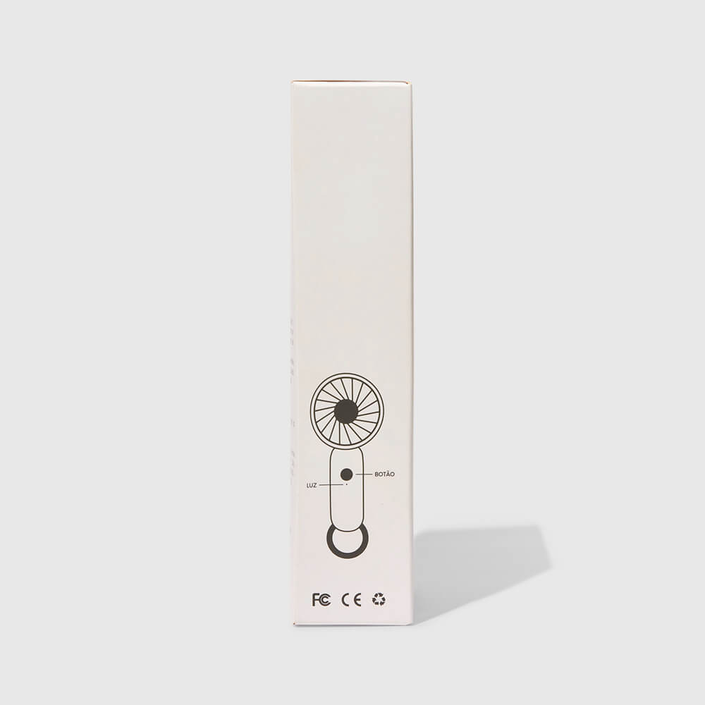 Mini Ventilador Portátil Rosa - Imagem 4
