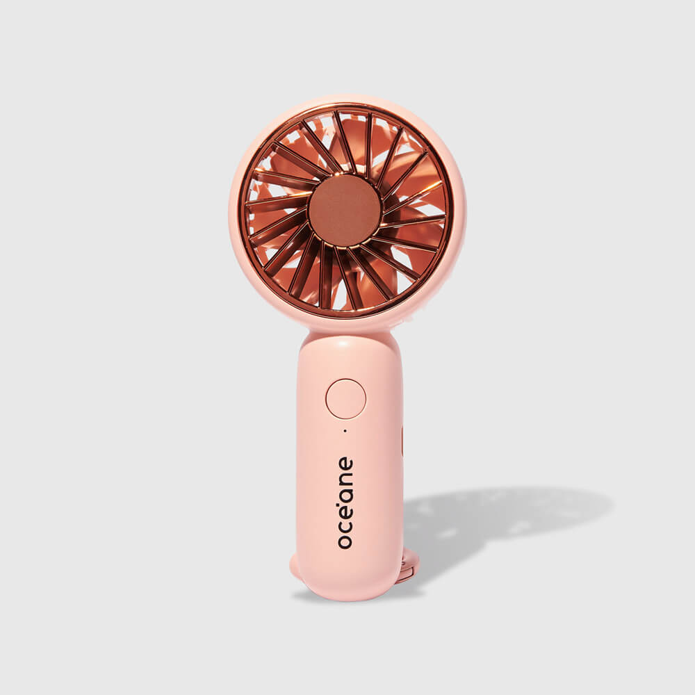 Mini Ventilador Portátil Rosa - Imagem 5