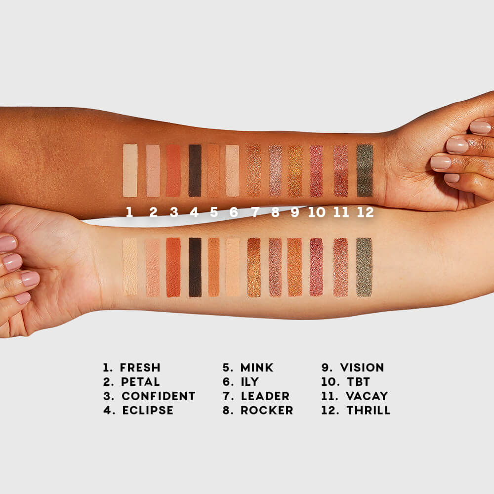 Kit Paleta Multiuso Celebrate Pincéis de Maquiagem - Imagem 3