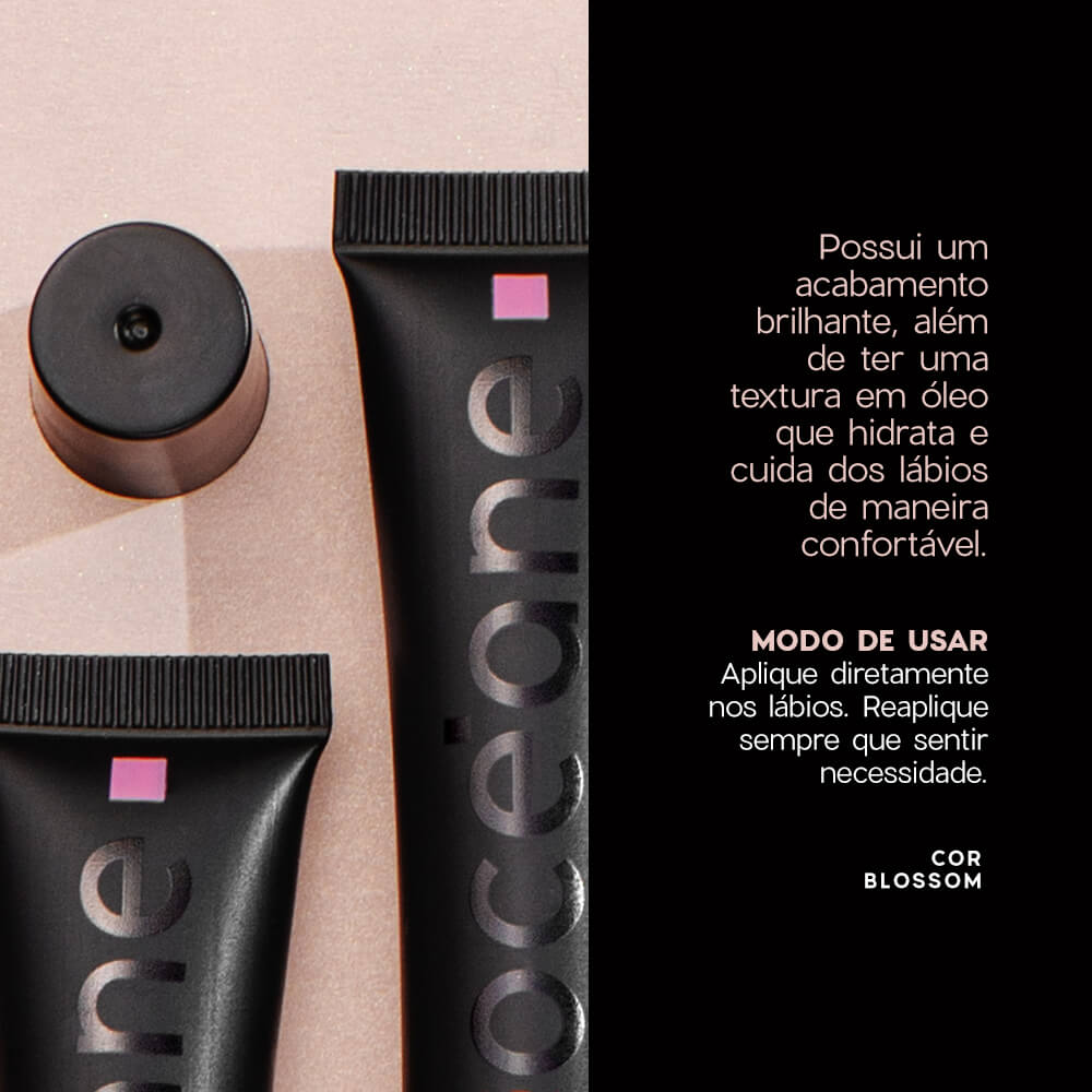 Kit Blush Cintilante Rose Gold + Lip Oil Blossom Océane Edition (2 Produtos) - Imagem 7