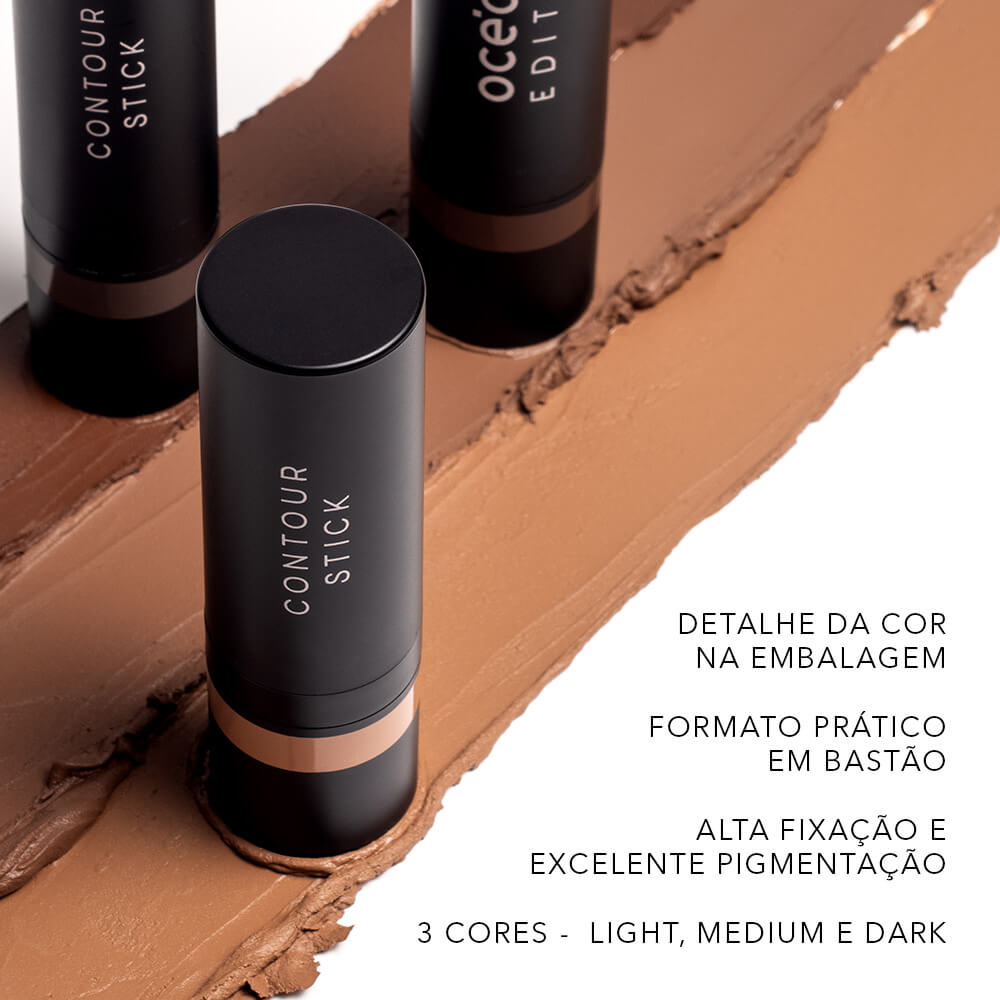Contorno em Bastão Marrom Claro - Contour Stick Light Océane Edition 13,5g - Imagem 2