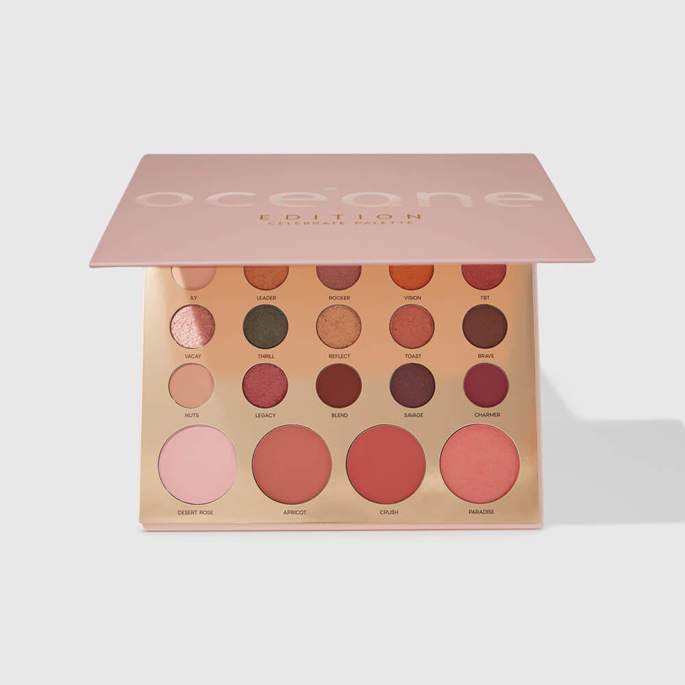 Kit Paleta Multifuncional + Batom Rosa + Máscara para Cílios Edition (3 Produtos) - Imagem 5