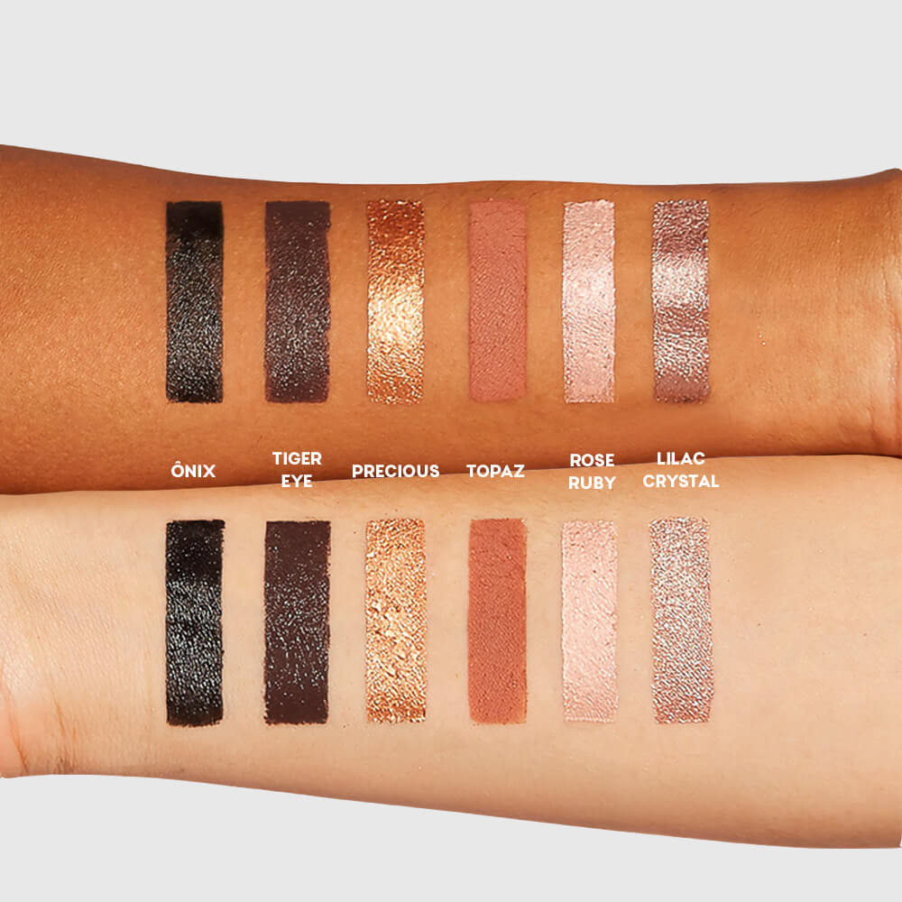 Paleta de Sombras - Glam To Go Palette Nádia Tambasco By Océane 9,5g - Imagem 5