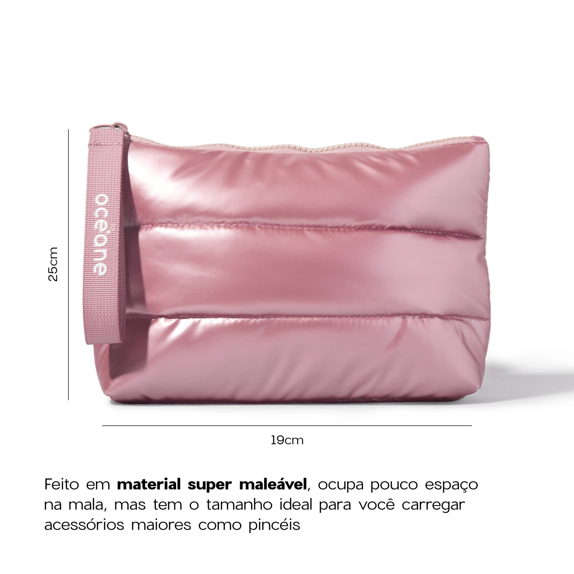 Nécessaire Rosê Puffer - Imagem 5