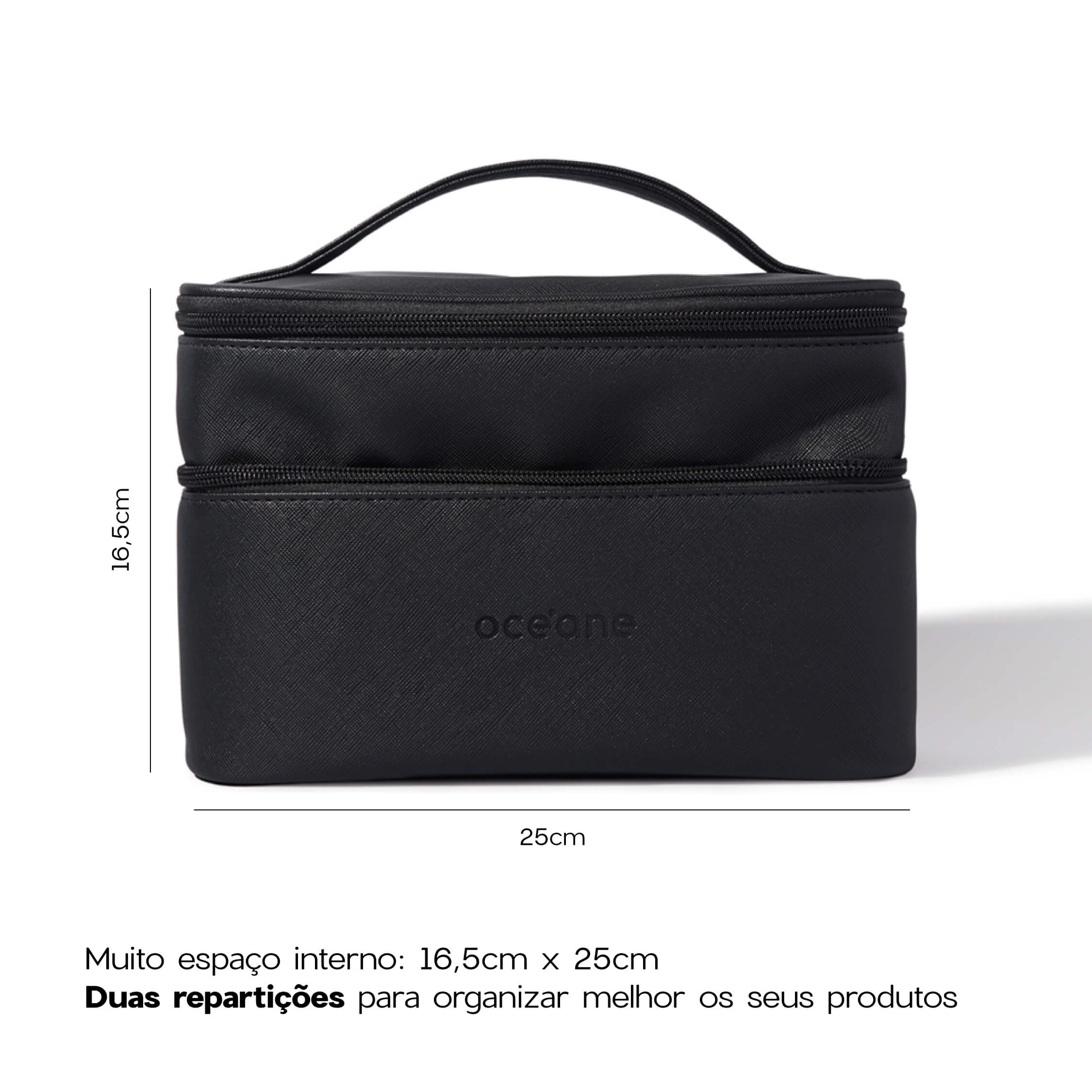 Kit Nécessaire Rosa Daily Makeup + Nécessaire Rosa Best Travel (2 Produtos) - Imagem 8