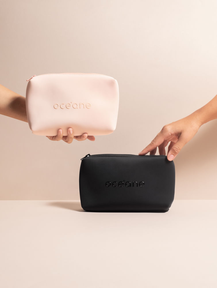 Kit Nécessaire Rosa + Paleta de Sombras + Revitalizador Labial Rosa (3 Produtos) - Imagem 5