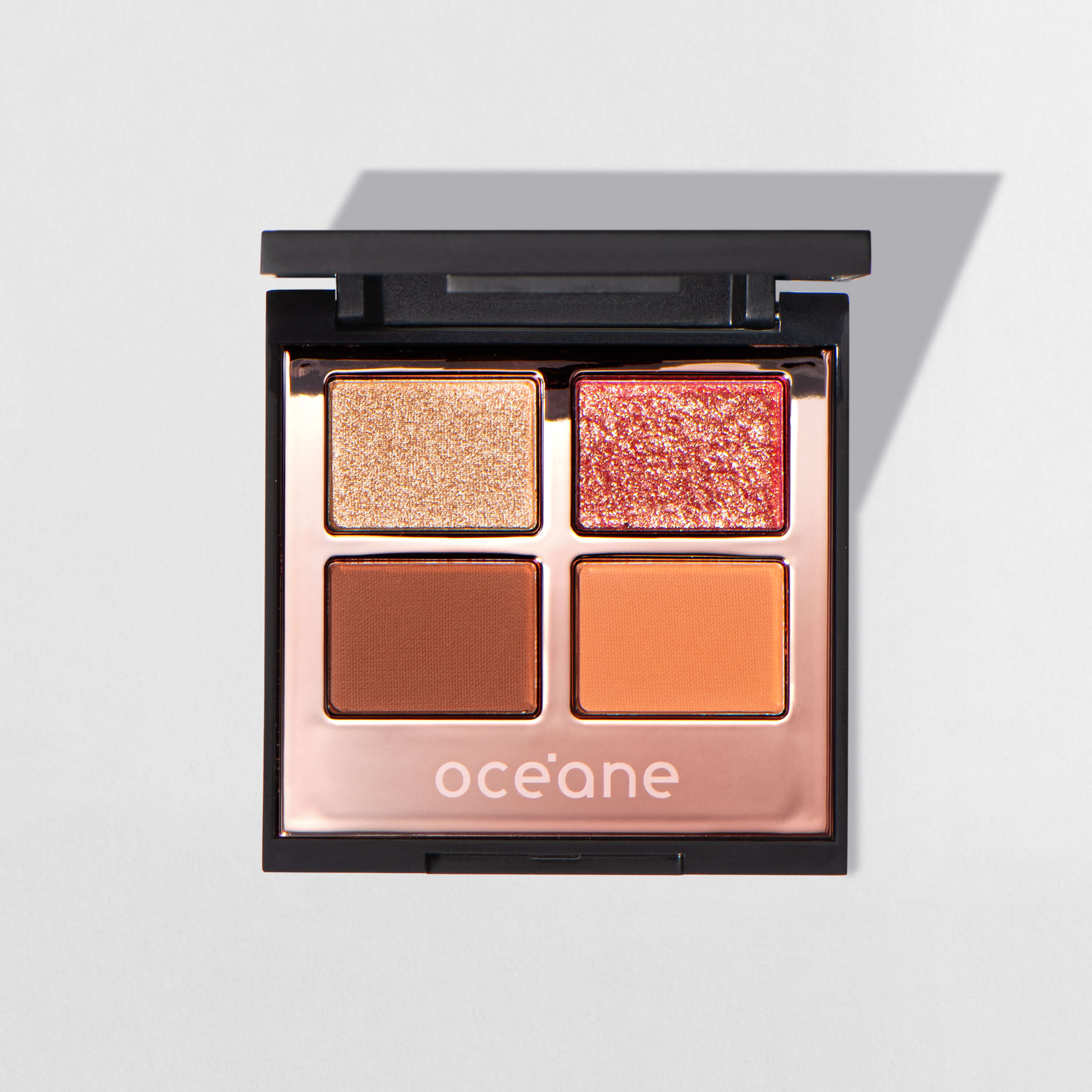 Kit Nécessaire Rosa + Paleta de Sombras + Batom Nude Semi-Matte (3 Produtos) - Imagem 2