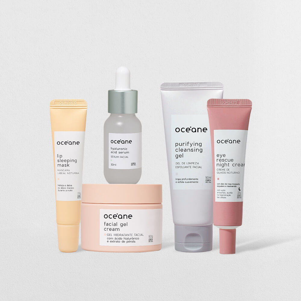 Kit Rotina Skincare Noturno (5 Produtos)