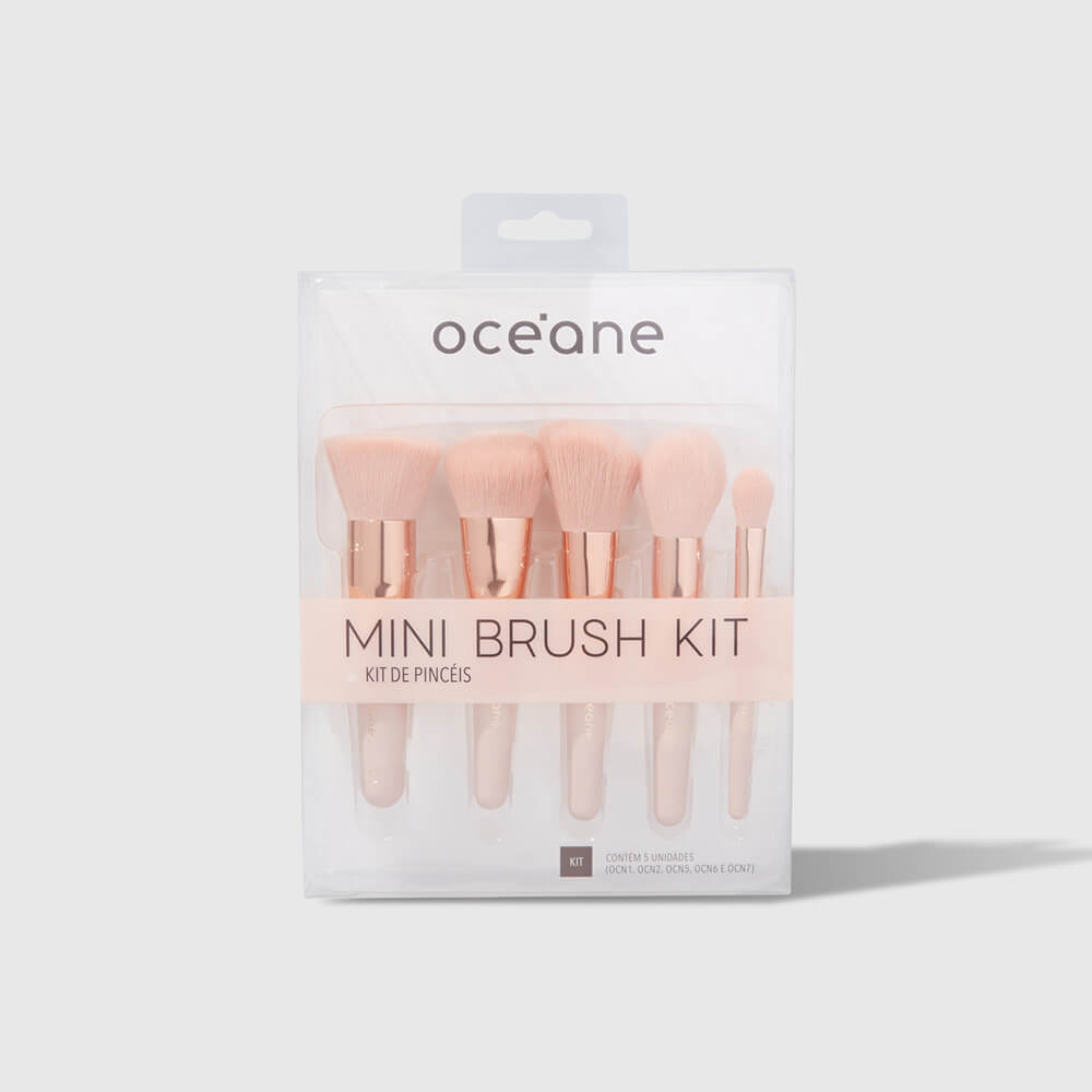 Kit Nécessaire Puffer + Mini Pincéis (6 Produtos) - Imagem 2