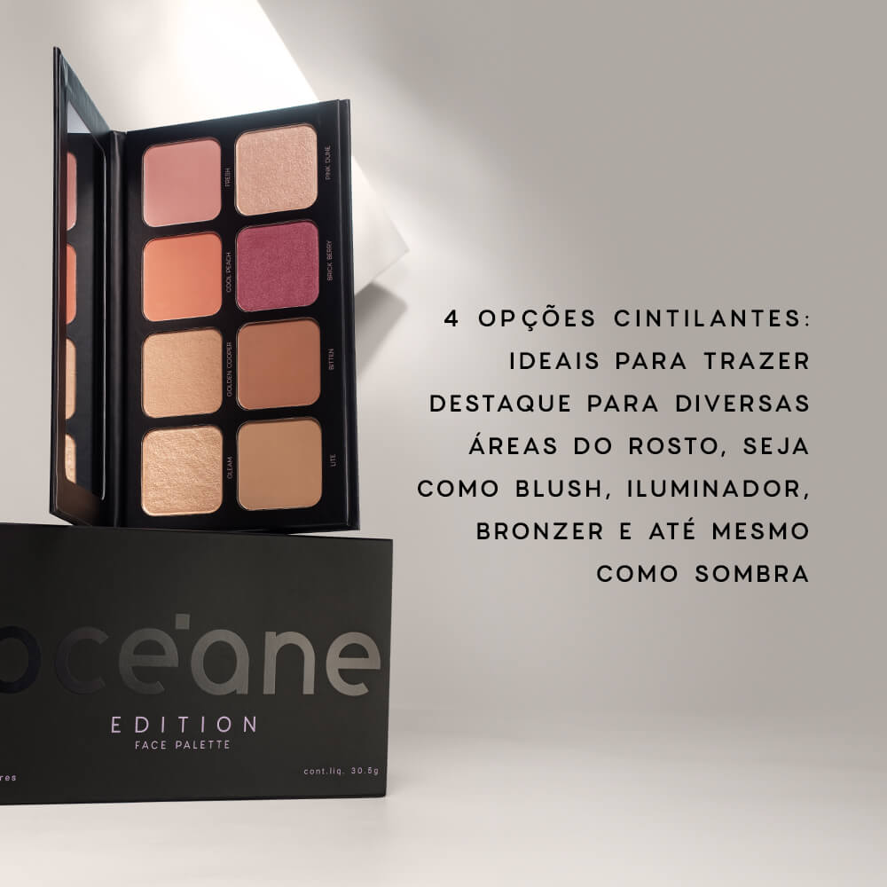 Paleta Multifuncional - Face Palette Océane Edition 30,5g - Imagem 6