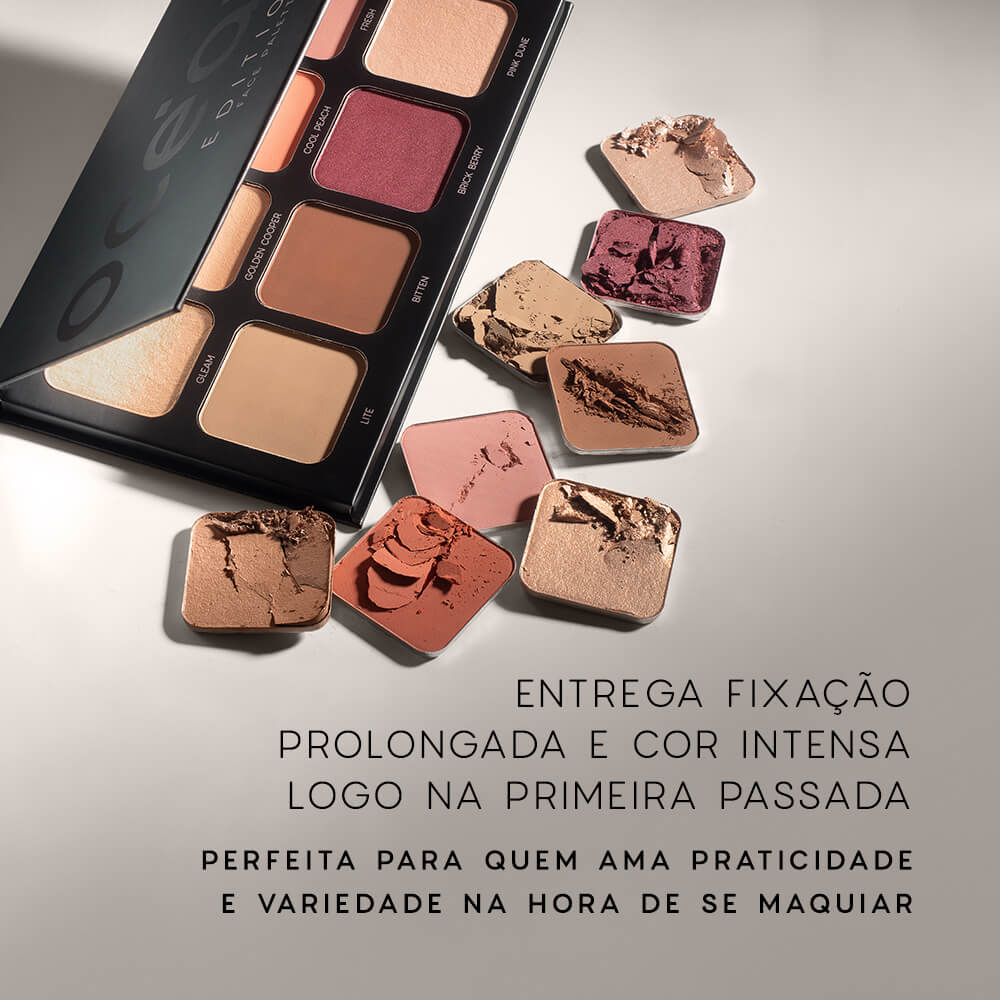 Paleta Multifuncional - Face Palette Océane Edition 30,5g - Imagem 7
