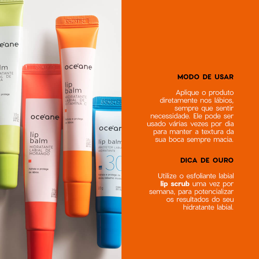 Hidratante Labial com Vitamina C - Lip Balm 15g - Imagem 6