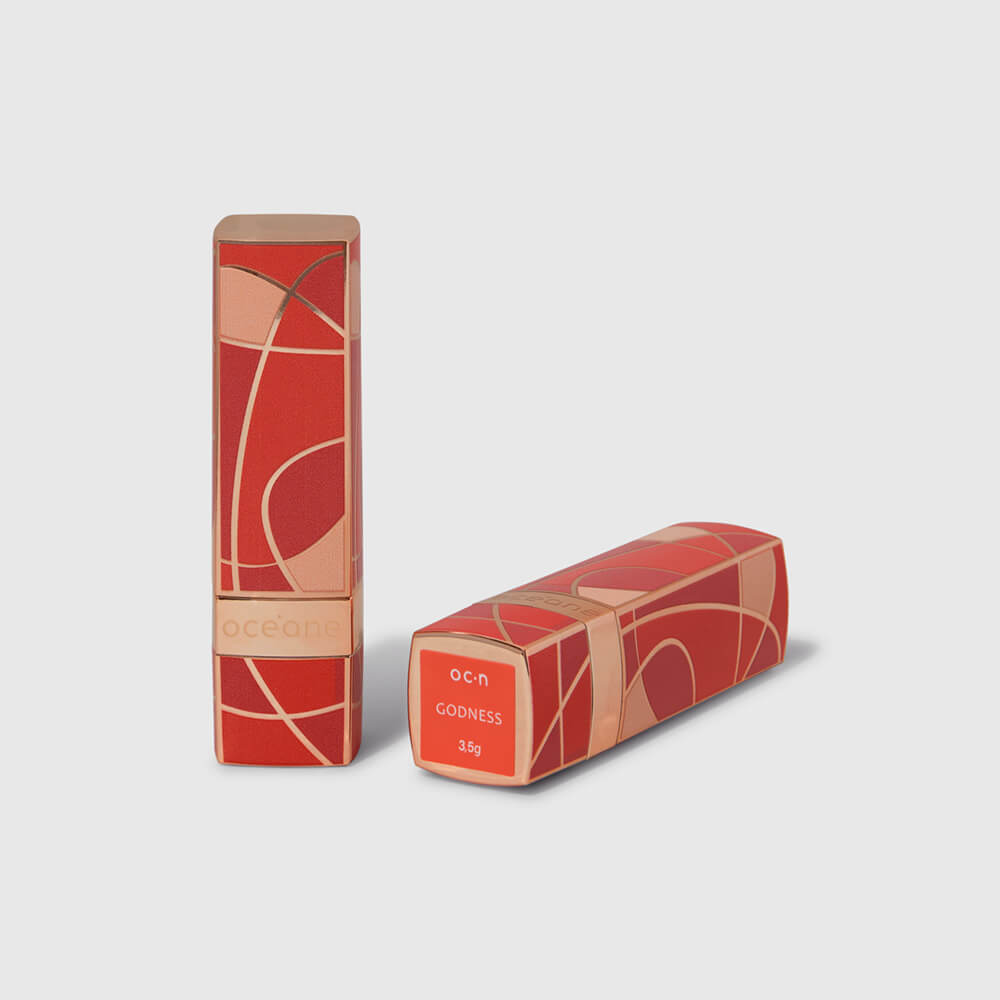 Batom Vinho Semi-Matte - Capri Lipstick Godness 3,5g - Imagem 7