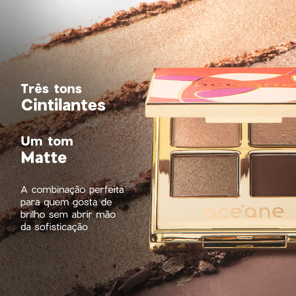 Paleta de Sombras - Capri Eyeshadow Palette 5,9g - Imagem 4