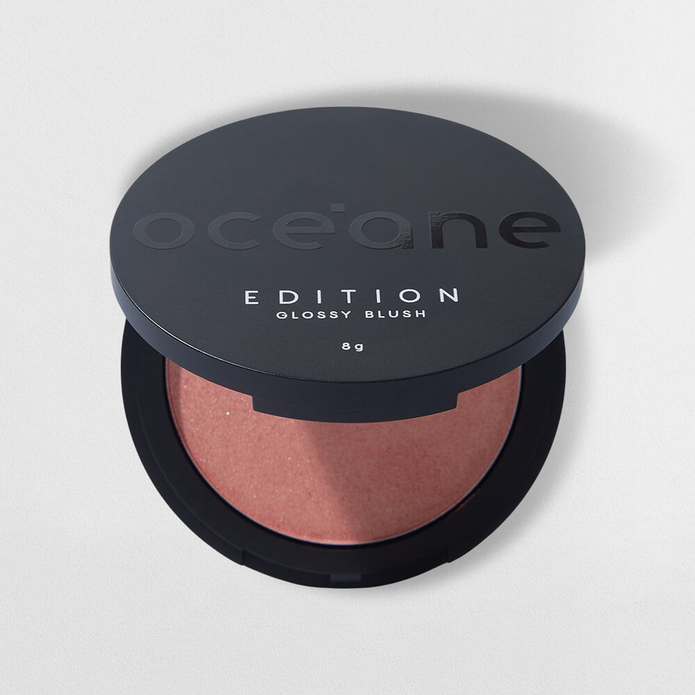 Kit Blush Cintilante Rose Pink + Batom Nude Semi Matte Sienna Océane Edition (2 Produtos) - Imagem 2