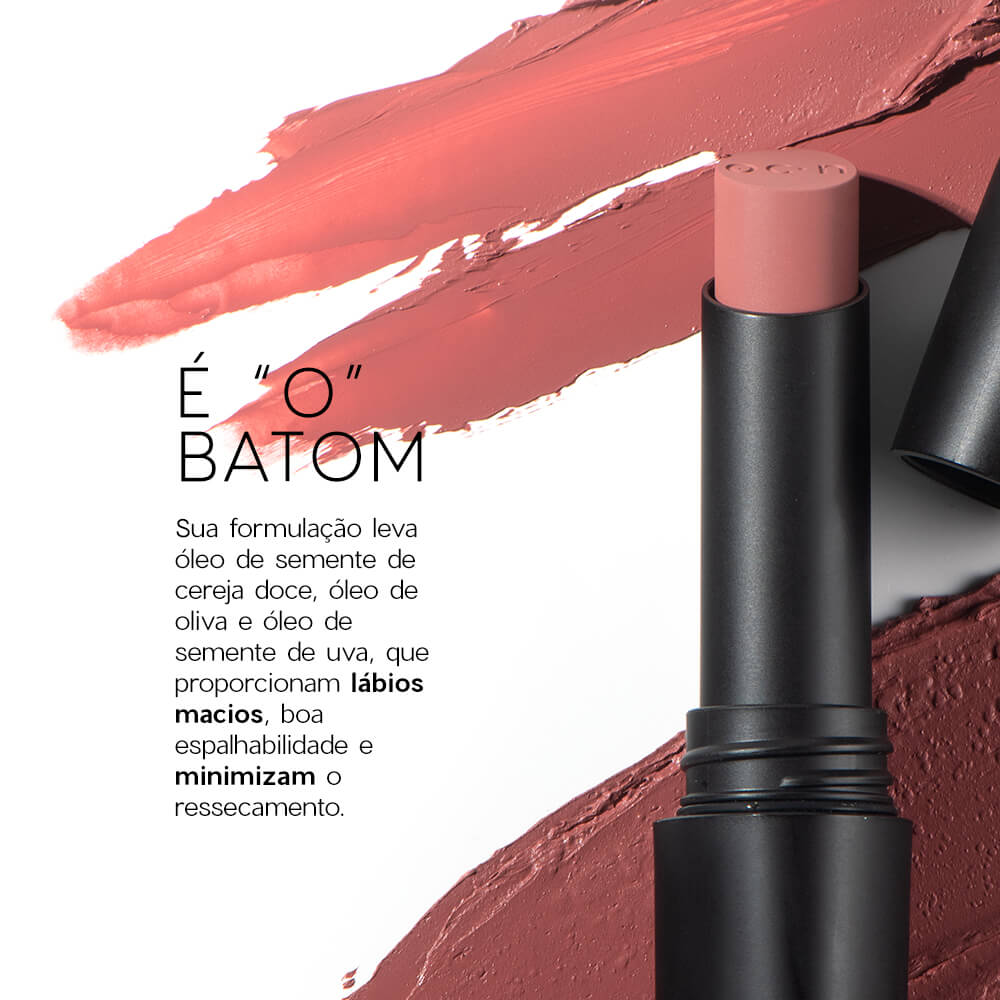 Kit Blush Cintilante Rose Pink + Batom Nude Semi Matte Sienna Océane Edition (2 Produtos) - Imagem 8
