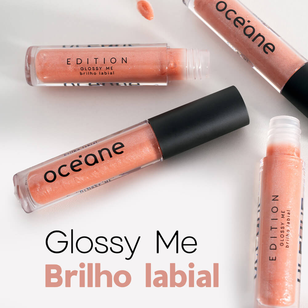 Brilho Labial Rosa Claro - Glossy Me Natural Rose Océane Edition 4g - Imagem 2