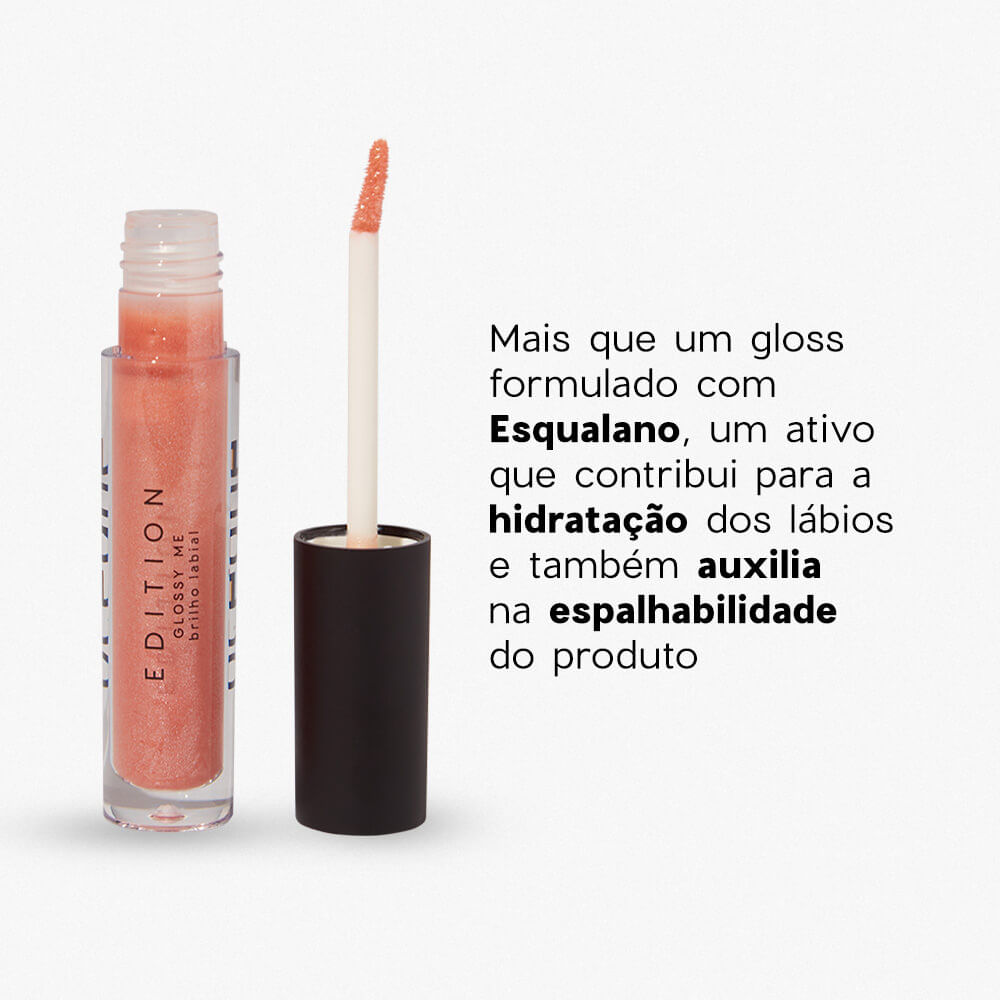 Brilho Labial Rosa Claro - Glossy Me Natural Rose Océane Edition 4g - Imagem 3