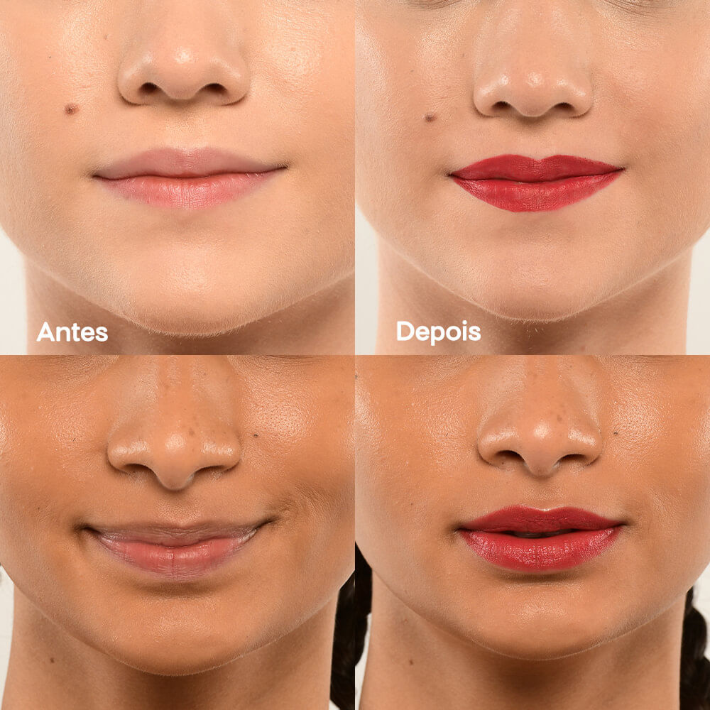 Caneta Batom Rosa - Silky Lip Pen Magenta 4you 0,6ml - Imagem 7