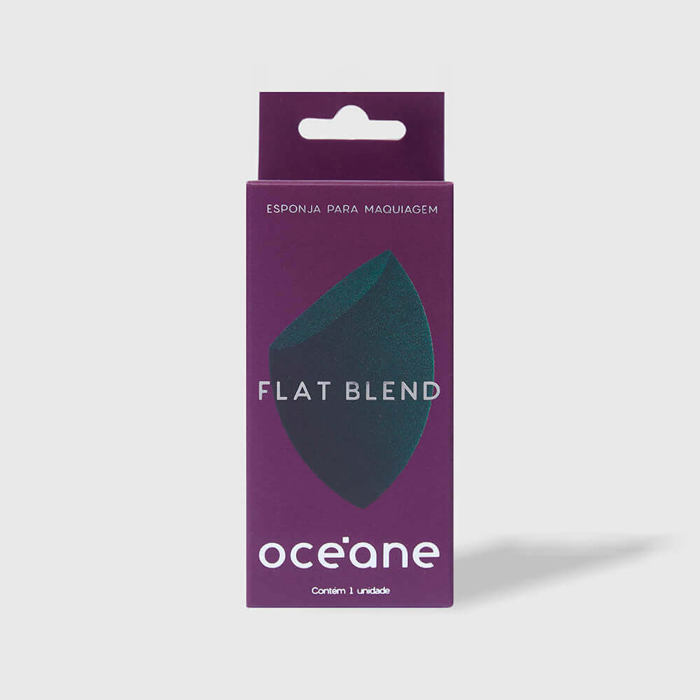 Kit Esponjas de Maquiagem - Flat Blend Verde Océane Purple (3 Produtos) - Imagem 7