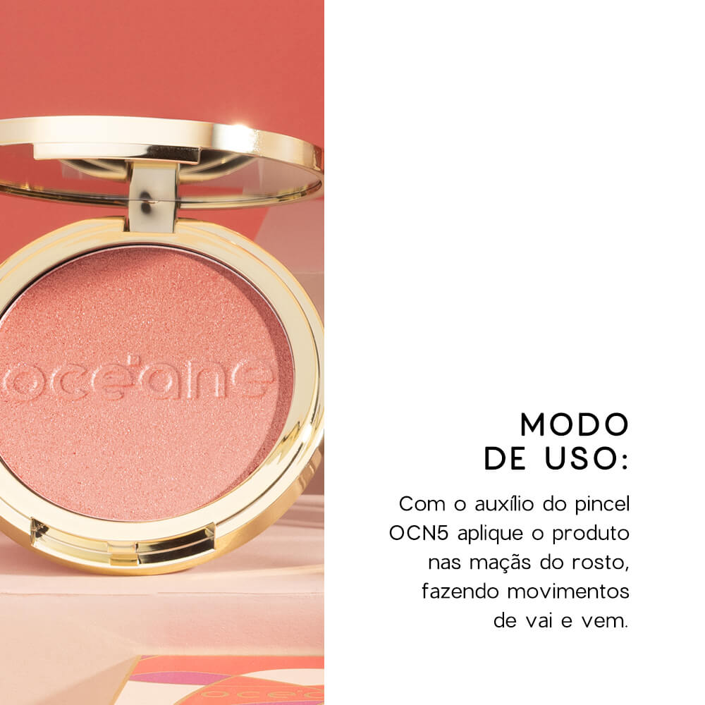 Blush Cintilante Rosa - Capri Blush Rose Pink 8g - Imagem 5
