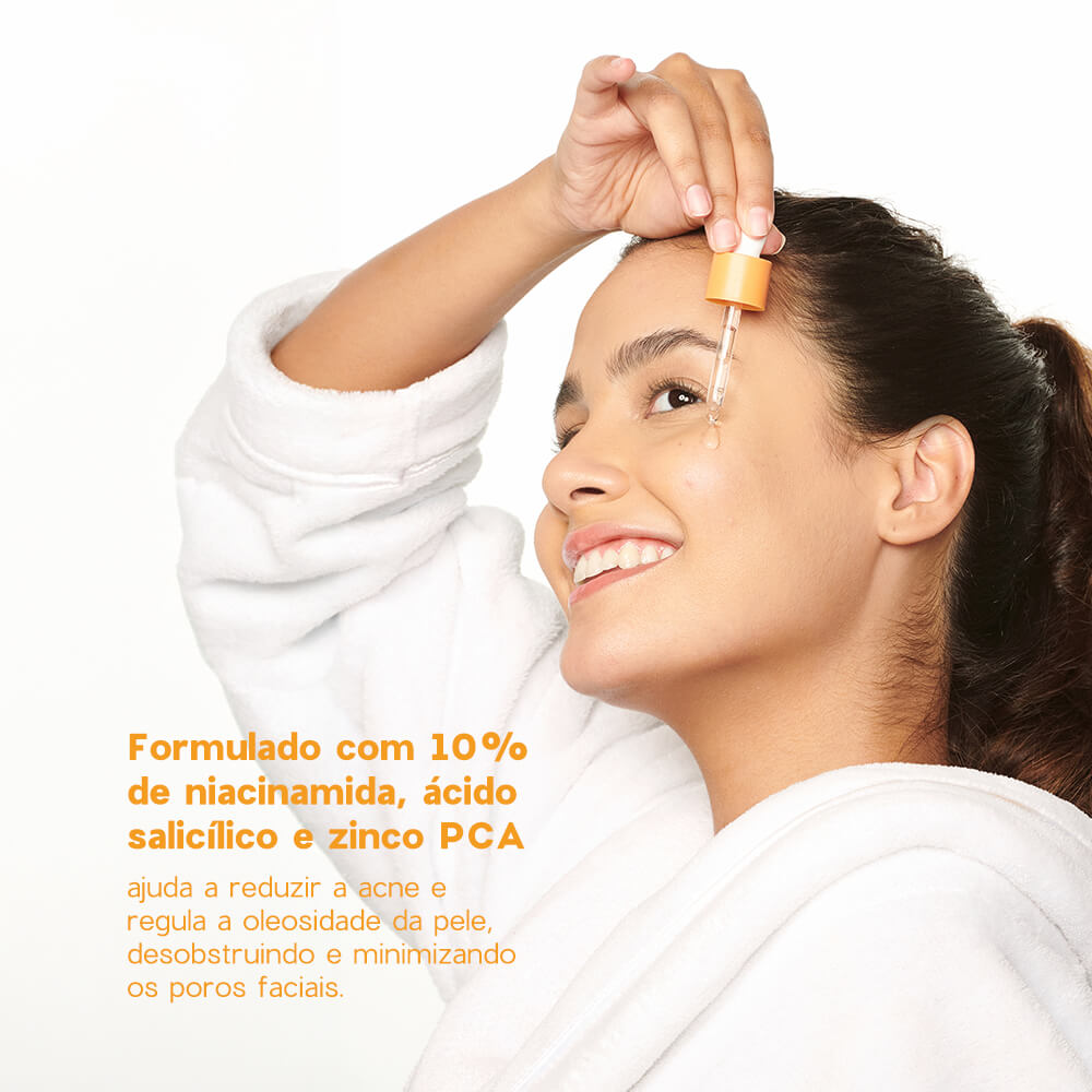 Sérum com Niacinamida e Ácido Salicílico - Niacinamide e Salicylic Acid Serum 4you 30ml - Imagem 3