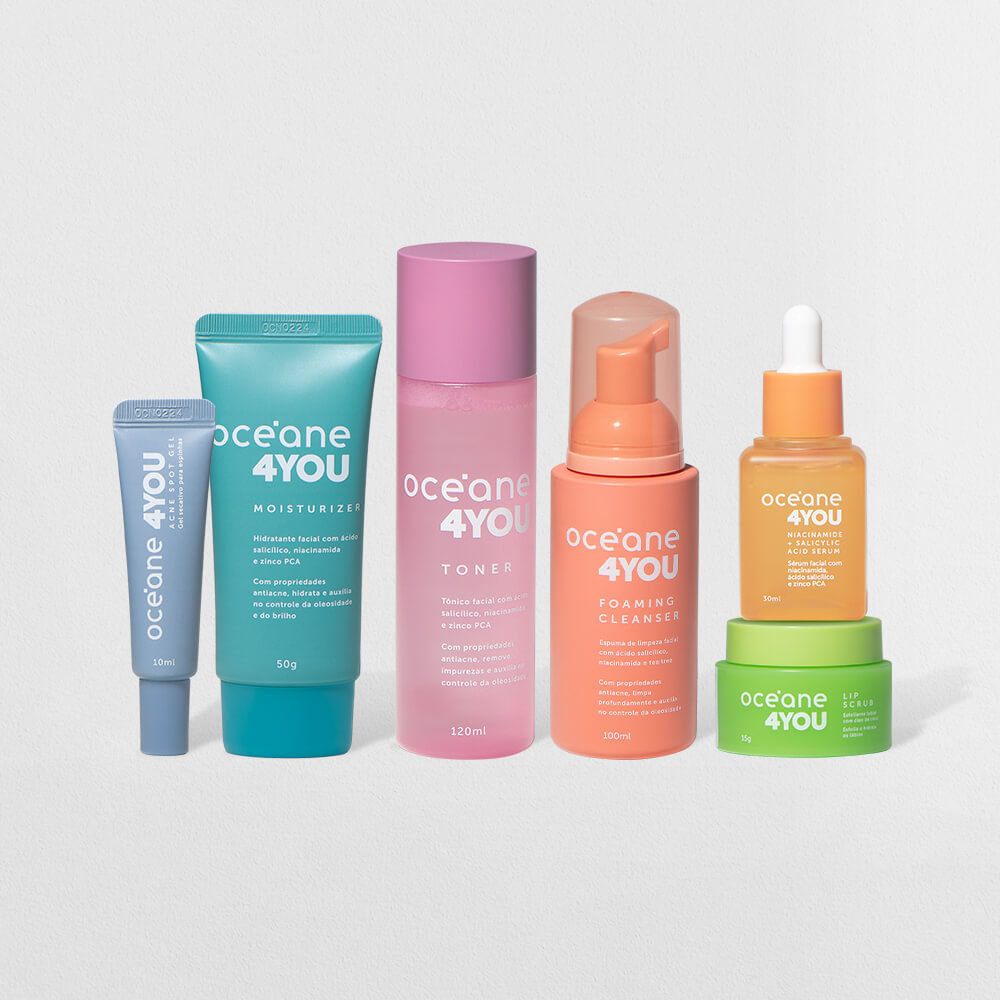 Kit Rotina de Skincare 4you (6 Produtos)