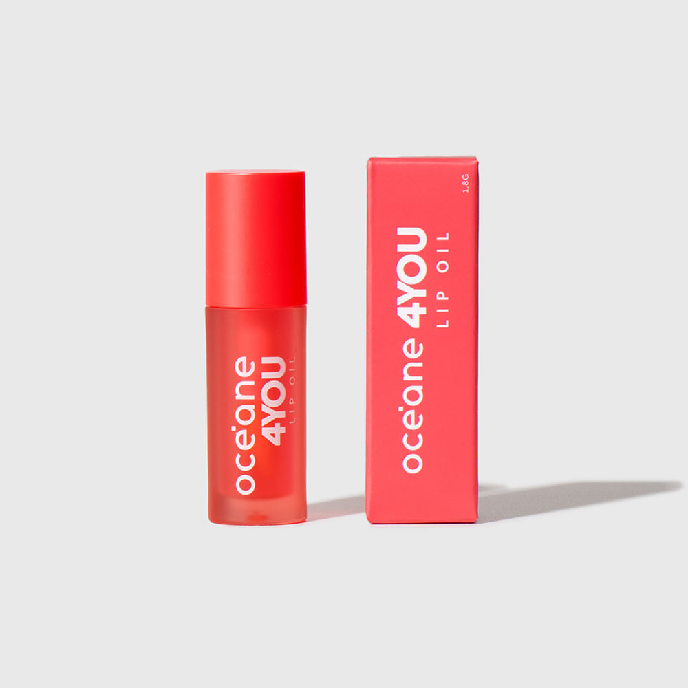 Mini Lip Oil Rosa Punch Océane 4you 1,8g - Imagem 8