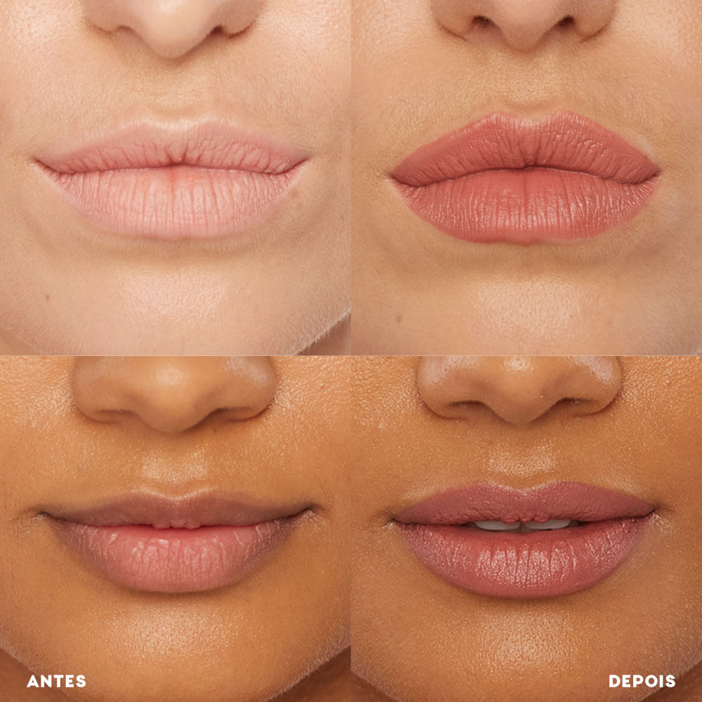 Mini Batom Rosa Semi-Matte - The Lipstick Nude Pink Océane Edition 2g - Imagem 5