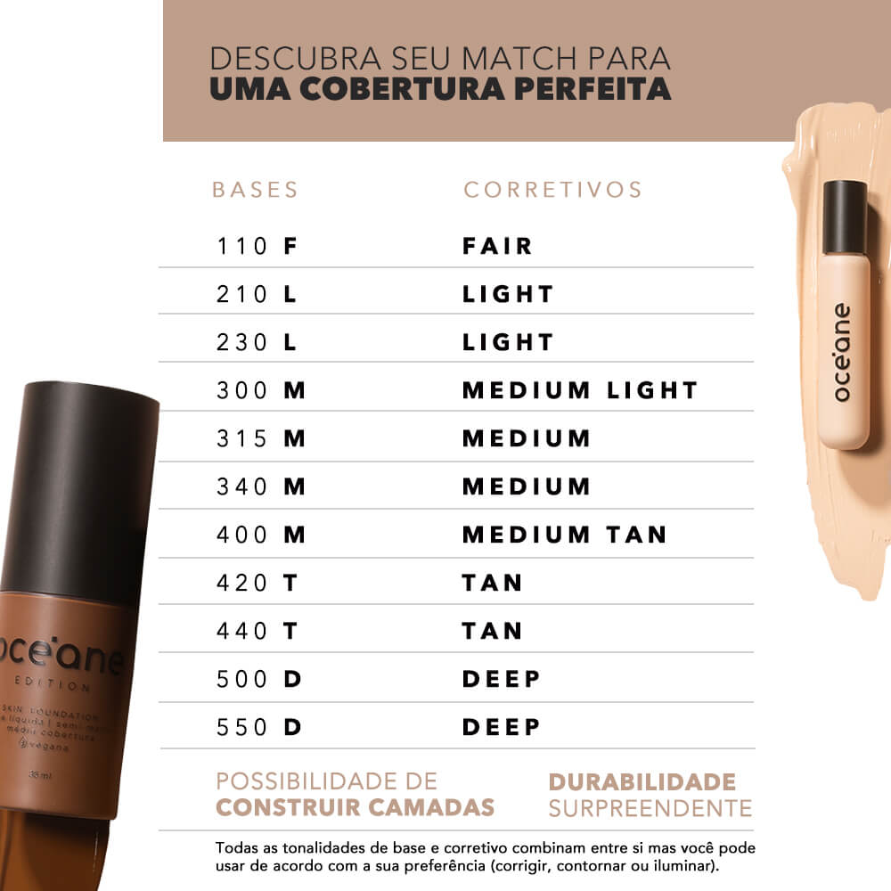 Corretivo Líquido Escuro – Concealer Deep Océane Edition 15g - Imagem 7