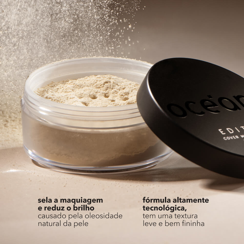 Kit Base Líquida 420t + Corretivo Líquido Tan + Pó Solto Océane Edition (3 Produtos) - Imagem 9