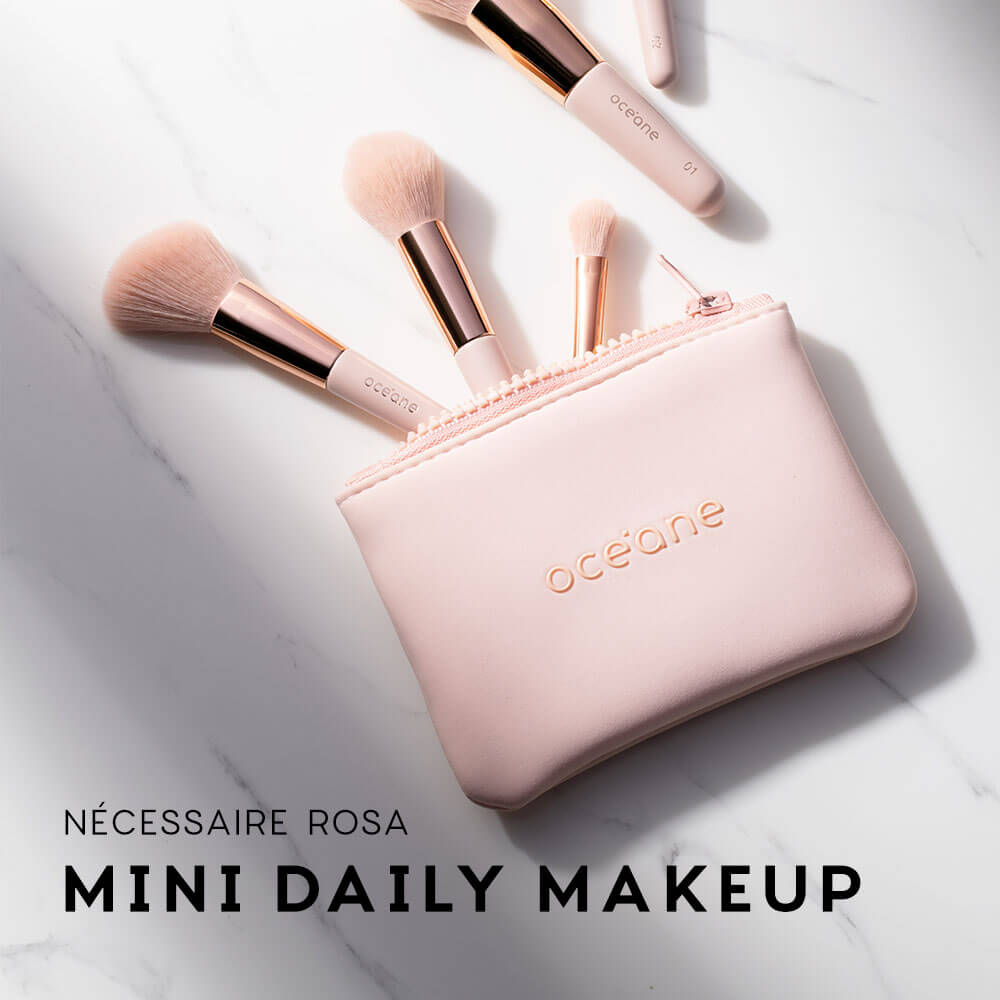 Mini Nécessaire Rosa Daily Makeup - Imagem 2