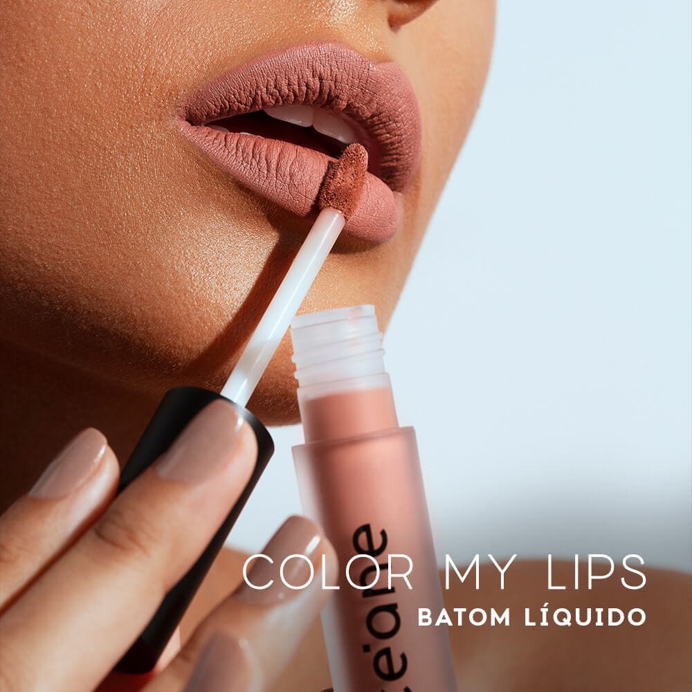 Kit Lápis Labial Marrom + Batom Nude Océane Edition (2 Produtos) - Imagem 6