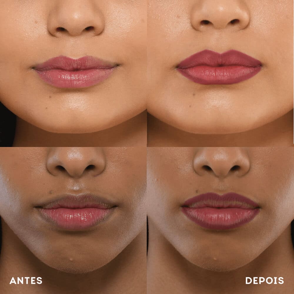 Kit Lápis Labial Rosa + Batom Nude Océane Edition (2 Produtos) - Imagem 4