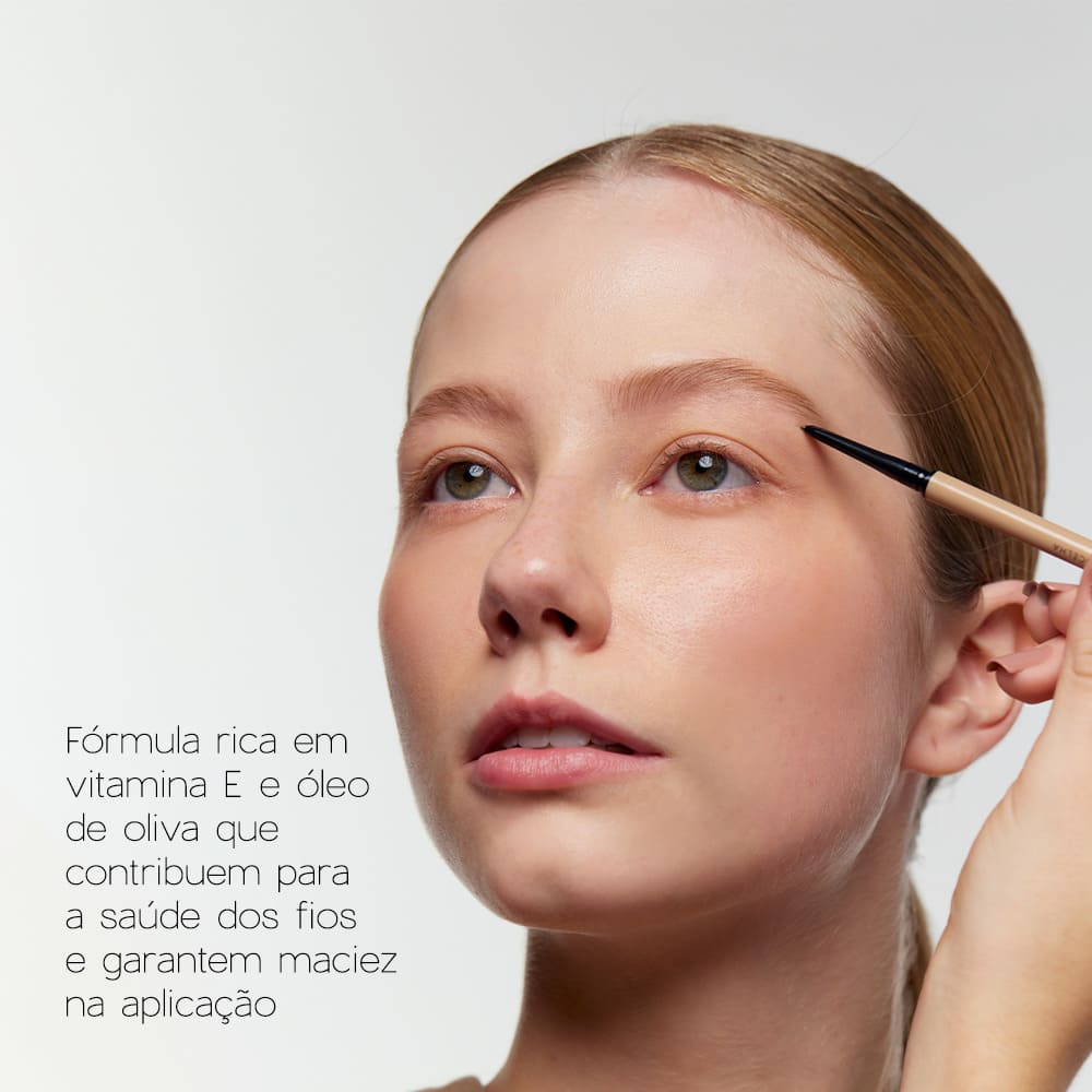 Lápis de Sobrancelhas Retrátil Claro Nádia Tambasco By Océane - Slim Brow Pencil Light - Imagem 7
