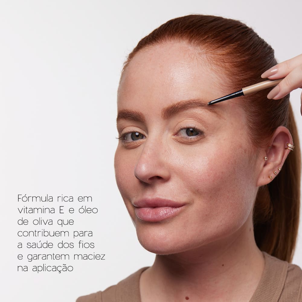Lápis de Sobrancelhas Retrátil Médio Nádia Tambasco By Océane - Slim Brow Pencil Medium - Imagem 7