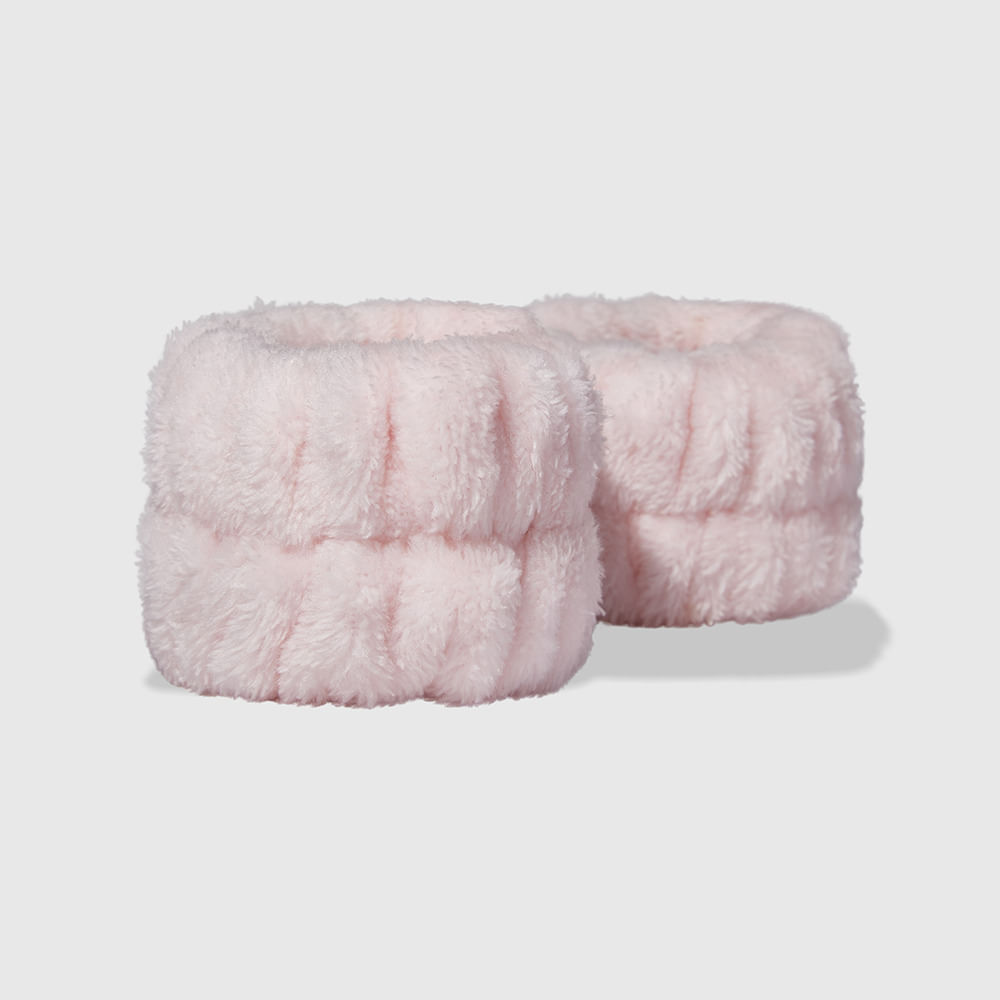 Faixa de Pulso Rosa - Skincare Wristband