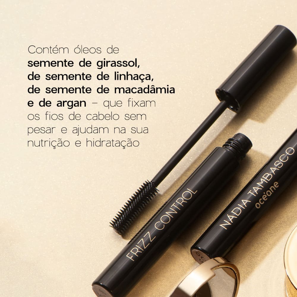 Kit Maquiagem Capilar Castanho Escuro + Anti-Frizz Capilar Nádia Tambasco By Océane (2 Produtos) - Imagem 6