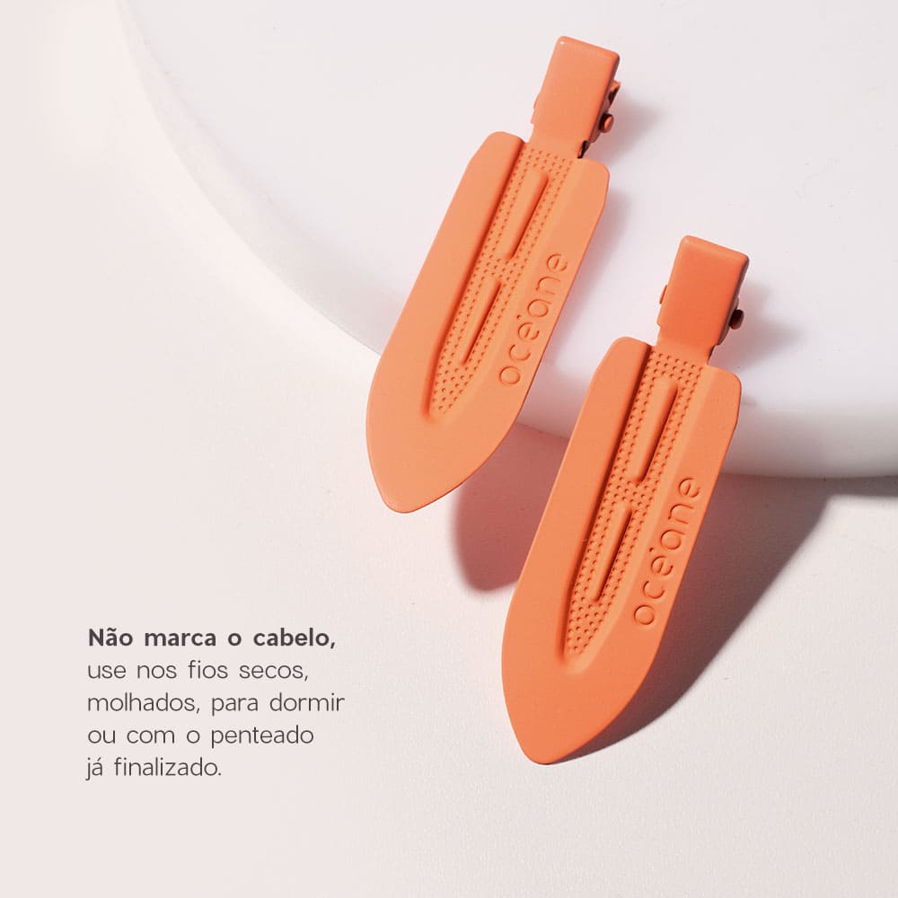 Presilha de Cabelo Amarela - Hair Clip Océane Edition 2un - Imagem 4