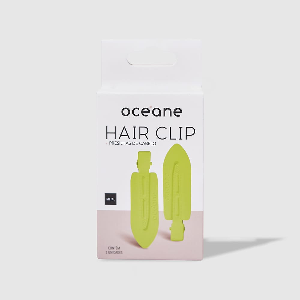 Presilha de Cabelo Amarela - Hair Clip Océane Edition 2un - Imagem 9
