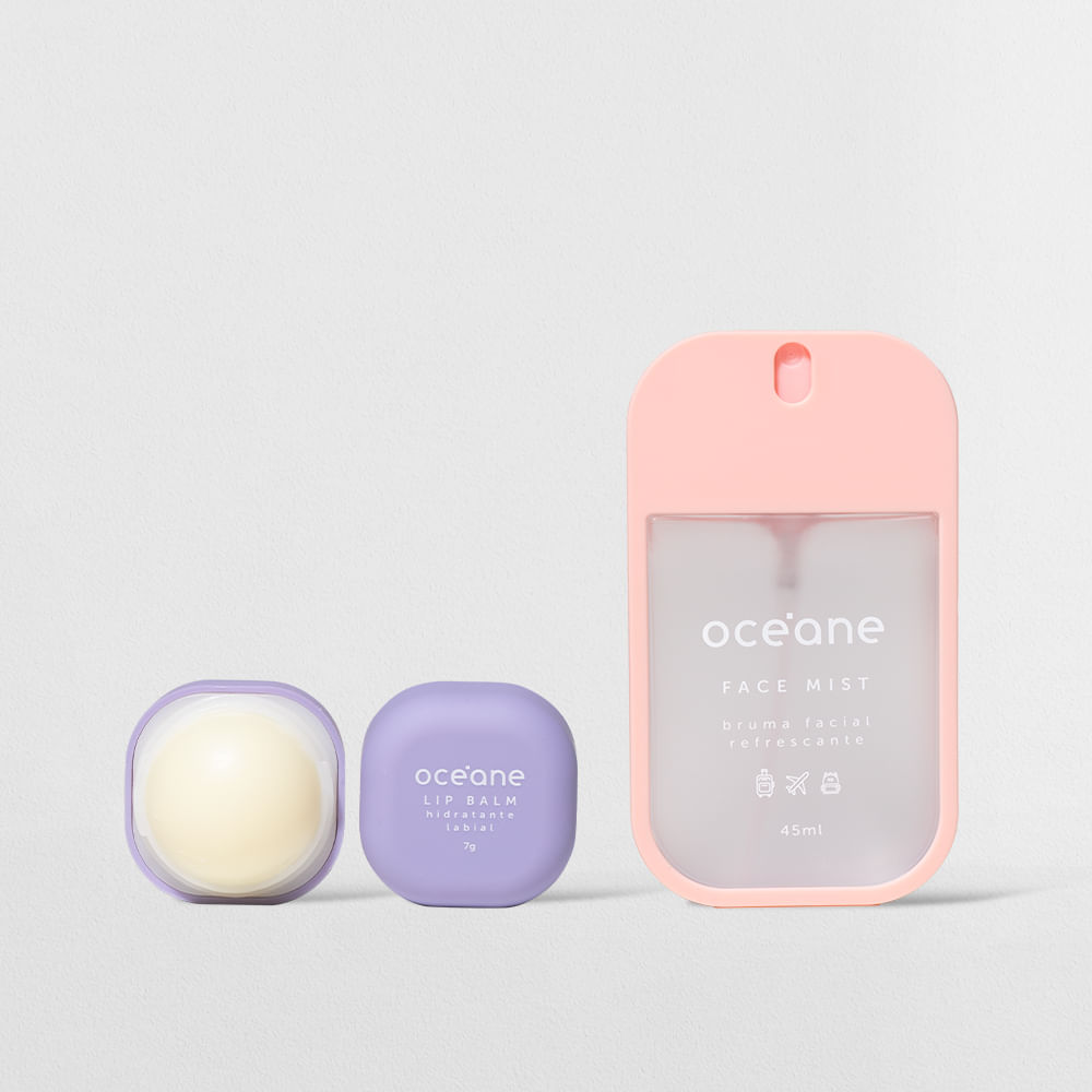 Kit Bruma Facial + Hidratante Labial Travel (2 Produtos)