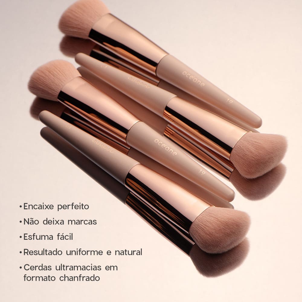 Pincel de Maquiagem para Contorno - Angled Contour Brush Ocn19 - Imagem 4