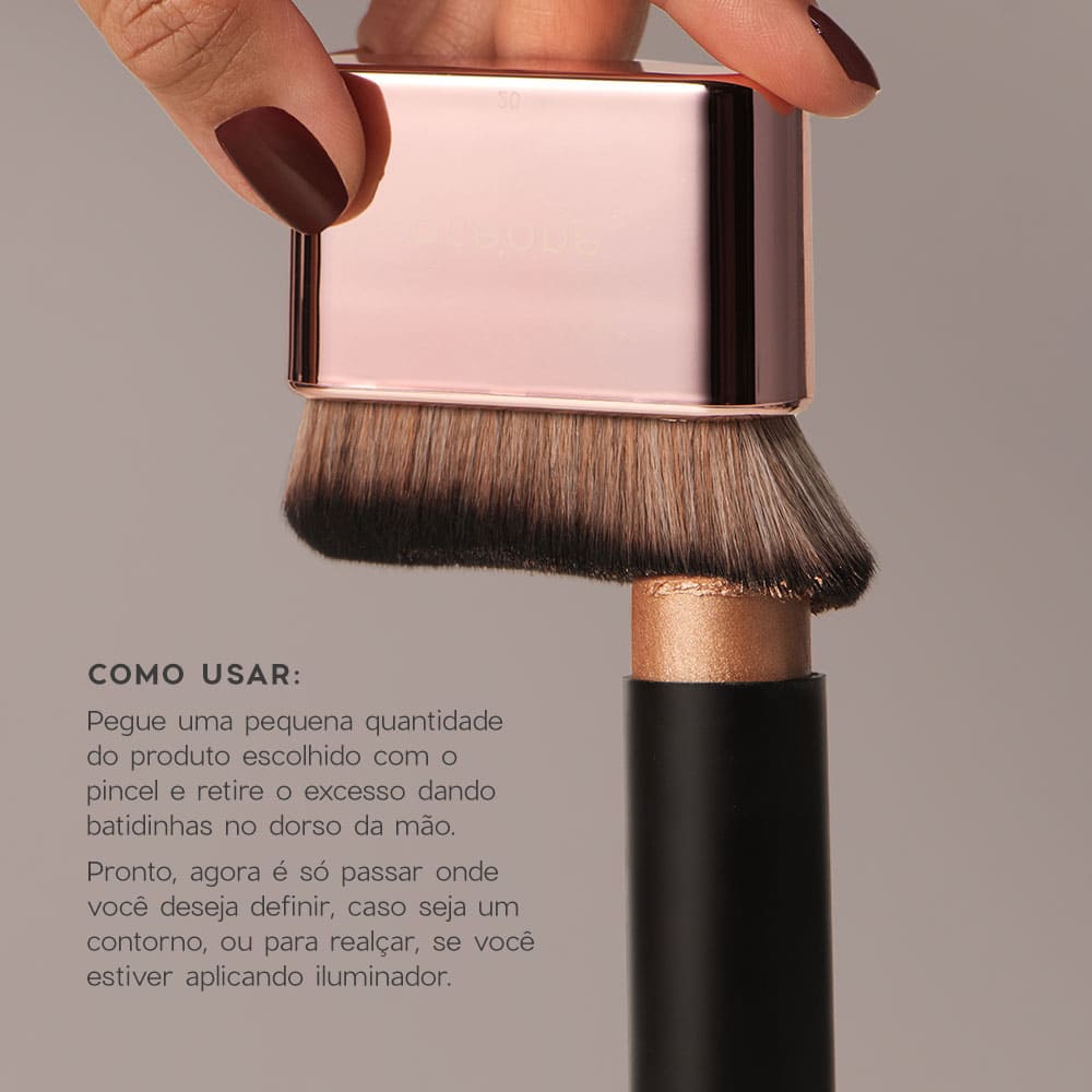 Pincel de Maquiagem Multifuncional - Sculpting Brush Ocn20 - Imagem 7
