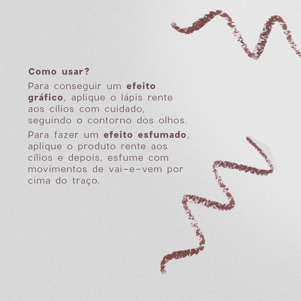 Lápis para Olhos Marrom - Eyeliner Golden Brown Océane Purple 1,2g - Imagem 7
