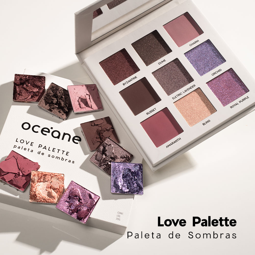 Paleta de Sombras - Love Palette Océane Limited 20g - Imagem 2