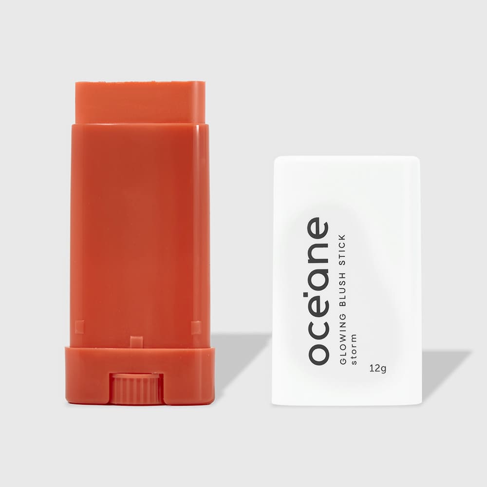 Blush em Bastão Laranja - Glowing Blush Stick Storm Océane Limited 12g