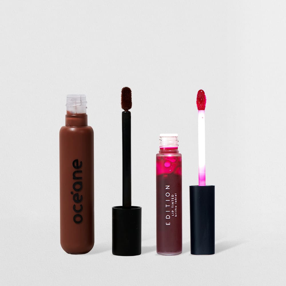 Kit Corretivo Líquido Deep + Lip Tint Océane Edition (2 Produtos)
