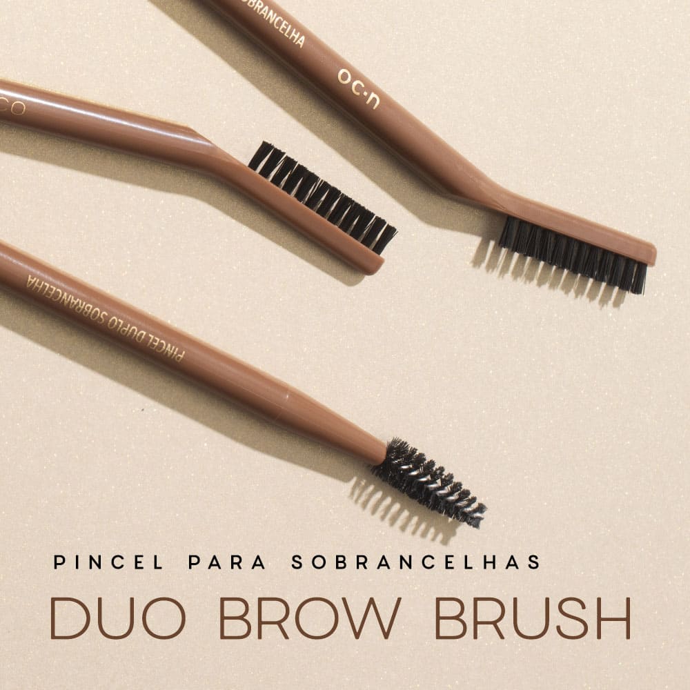 Pincel para Sobrancelhas Nádia Tambasco By Océane - Duo Brow Brush - Imagem 2