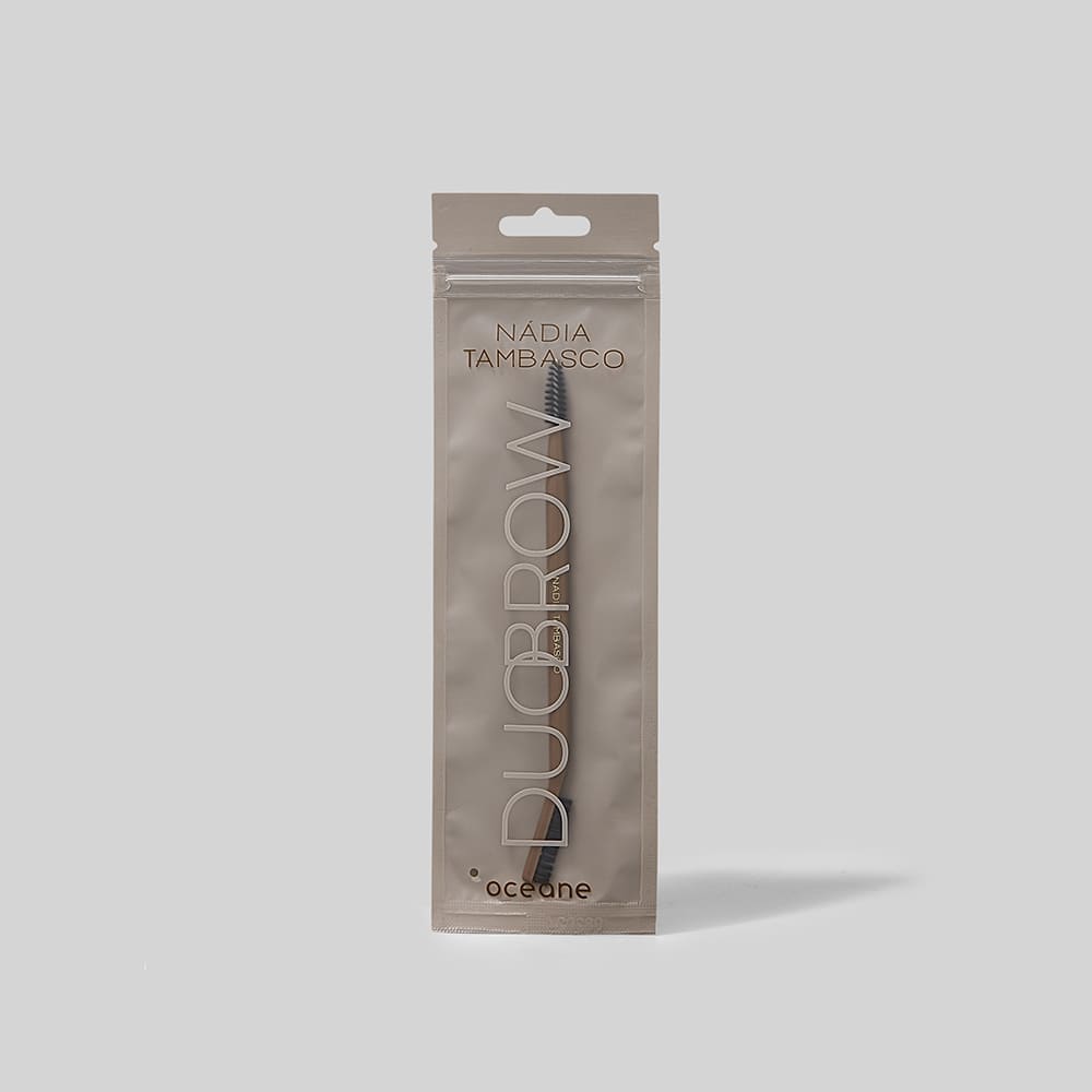 Pincel para Sobrancelhas Nádia Tambasco By Océane - Duo Brow Brush - Imagem 9